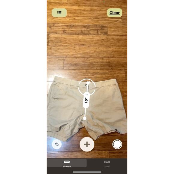 J. Crew Women's 5" Stretch Chino Khaki Tailored Shorts Pockets Size 14 EUC - Picture 5 of 8